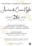 2026 Auction & Casino Night - Friday, June 26th