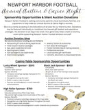 2026 Auction & Casino Night - Saturday, October 17th