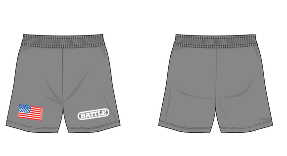 2025 Spirit Pack BATTLE Grey Shorts ADD ON