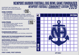 2026 NH Football Big Bowl Game Fundraiser - $200/Square