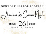 2026 Auction & Casino Night - Friday, June 26th